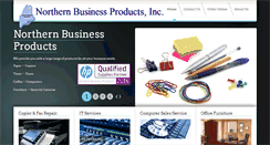 Desktop Screenshot of northernbusinessproducts.biz