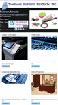Mobile Screenshot of northernbusinessproducts.biz